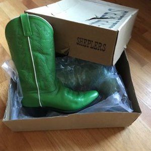 Sheplers, Kelly Green, size 6.5